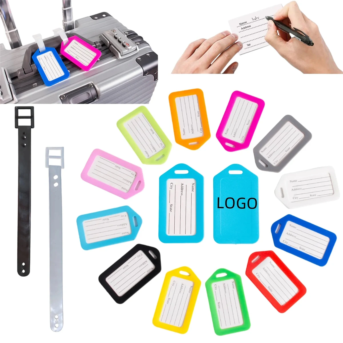 Plastic Luggage And ID Tag 1