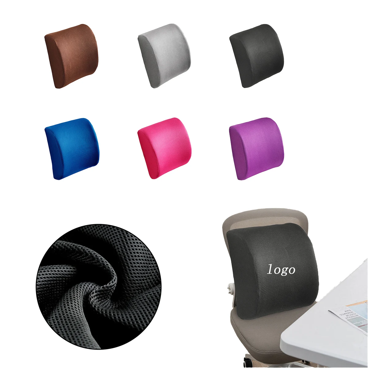 Office Chair With Memory Foam Backrest For Long Sitting Periods 1