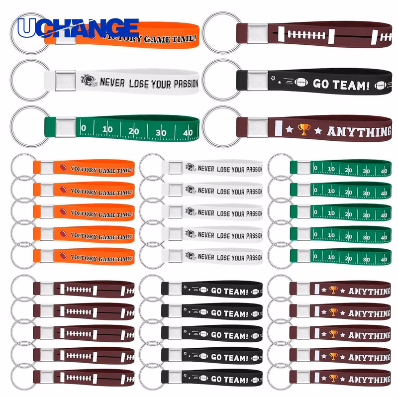 Full Color Silicone Keychain