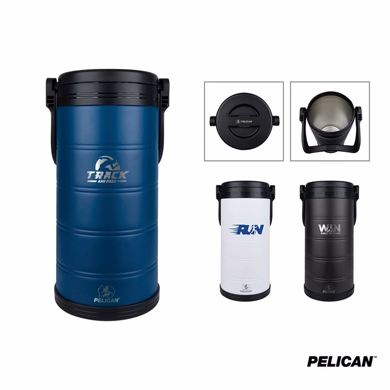Pelican Dayventure™ 223 oz. / 1.74 Gallon Recycled Double Wall Stainless Steel Ice Cooler