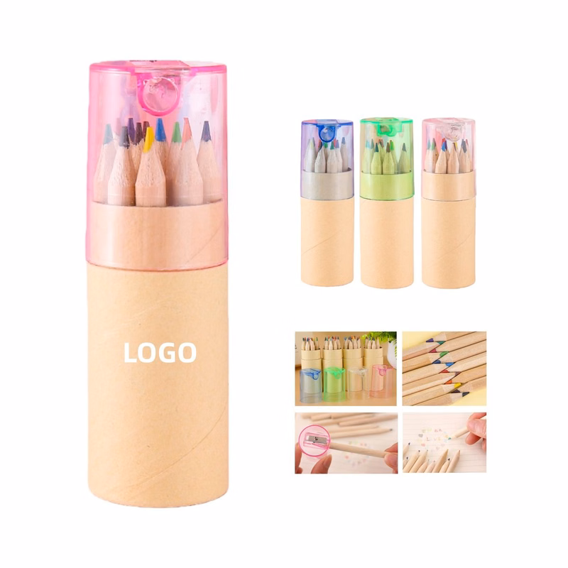 Eco-Friendly Wood Paper Colored Pencils