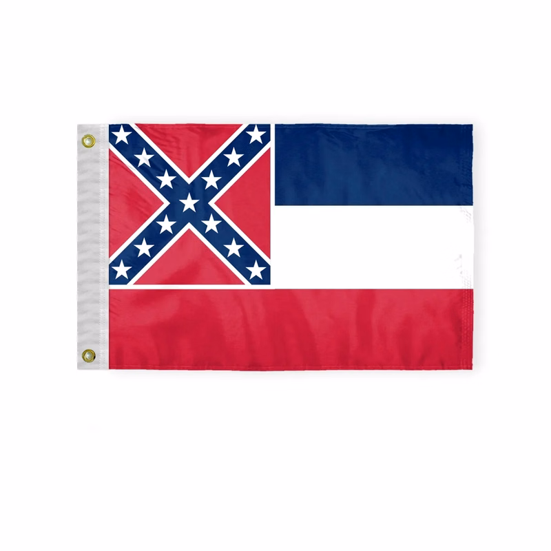 12"x18" to 8'x12' Mississippi Nylon Flags