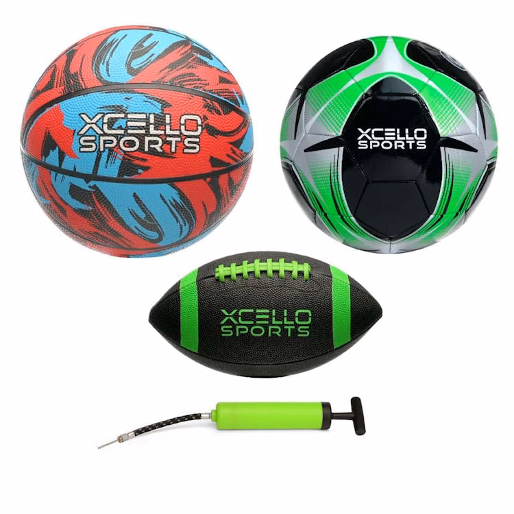 Multi-Sport 3-Ball Sets