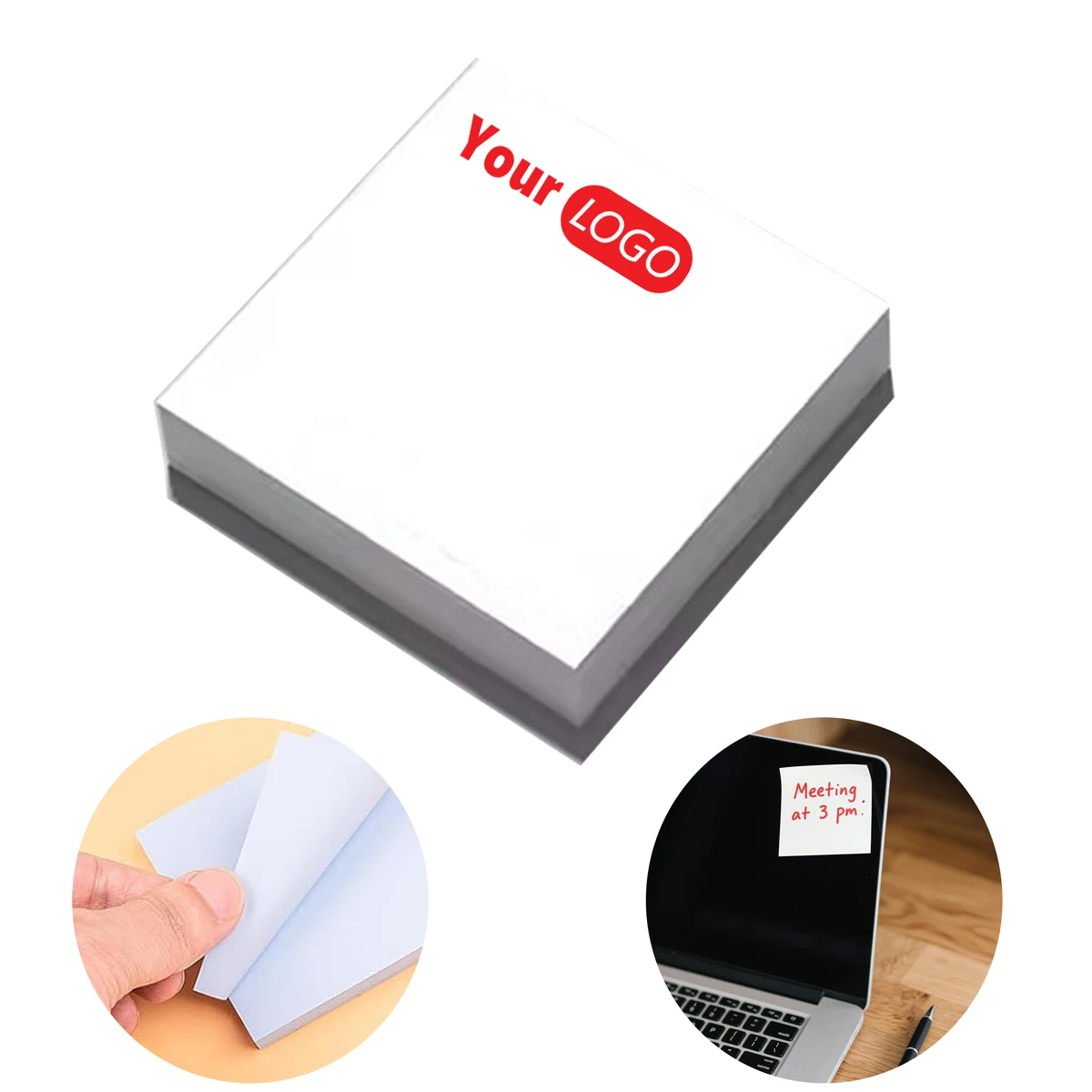 MOQ:10pcs Custom Printed Sticky Notes 1
