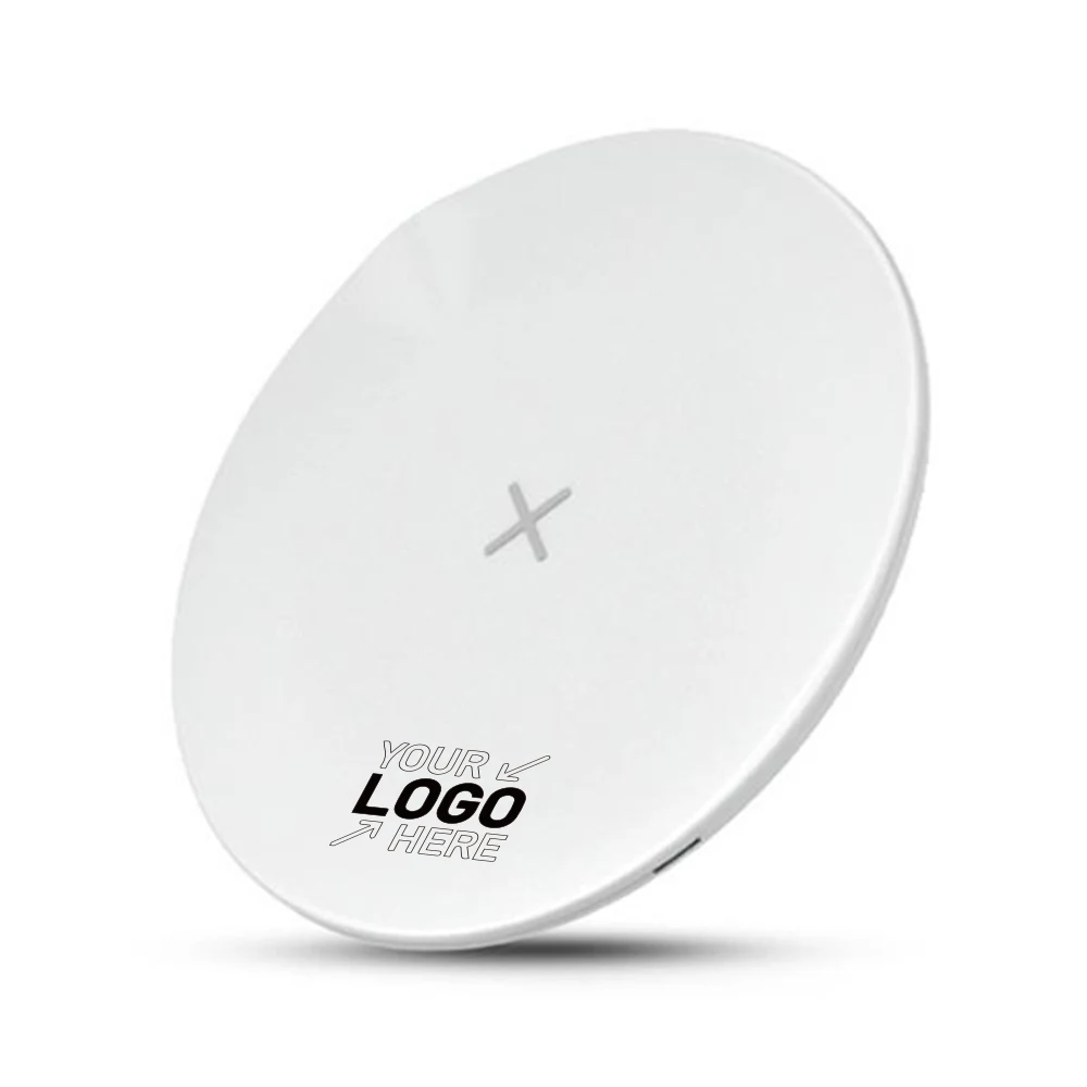 15W QI Desktop Round Mobile Phone Wireless Charger 1