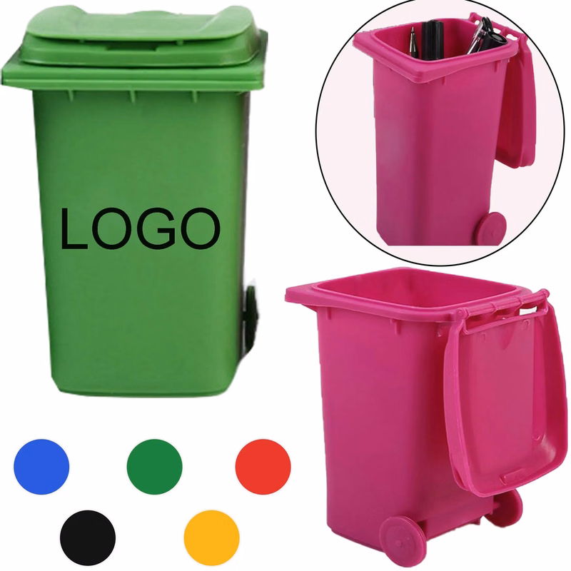 Spot Mini Desk Trash Can Pen Holder