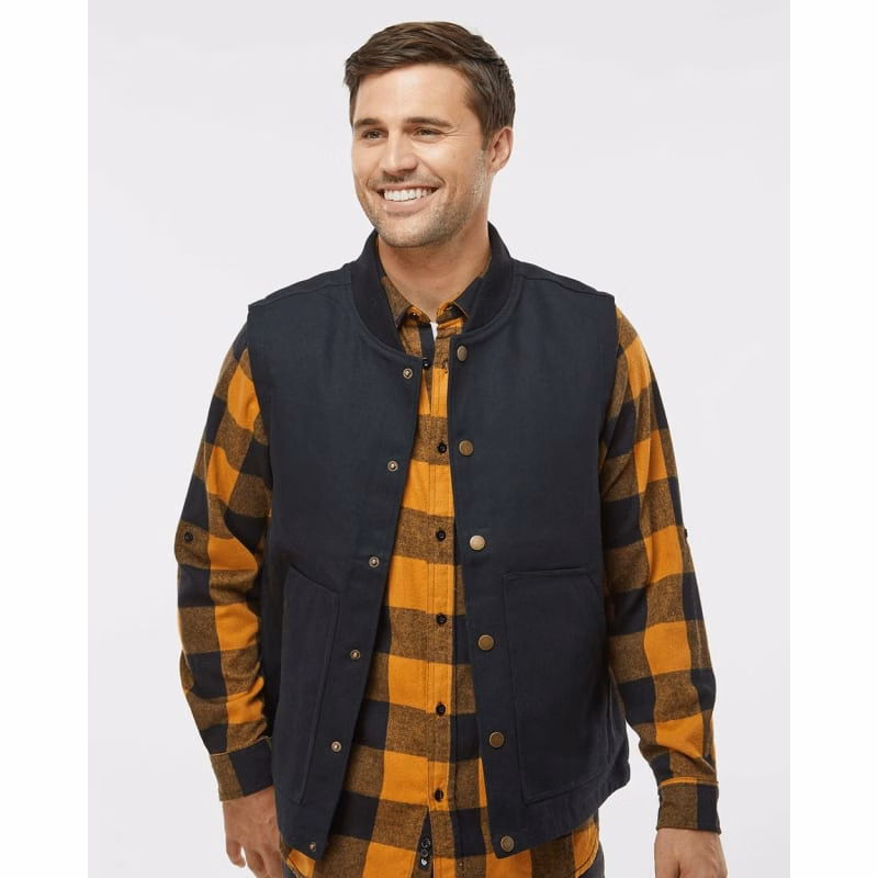 Independent Trading Co. Men's Insulated Canvas Workwear Vest - EXP560V