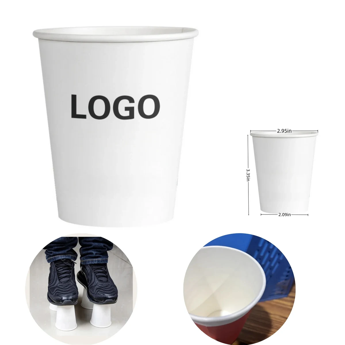 Disposable advertising business paper cups 1