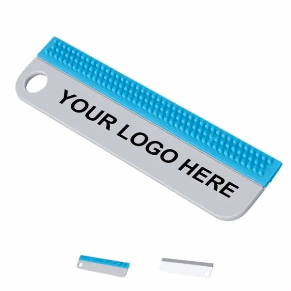 Custom Silicone Blade Squeegee 6x1.5 Inches — Bathroom & Kitchen Cleaning