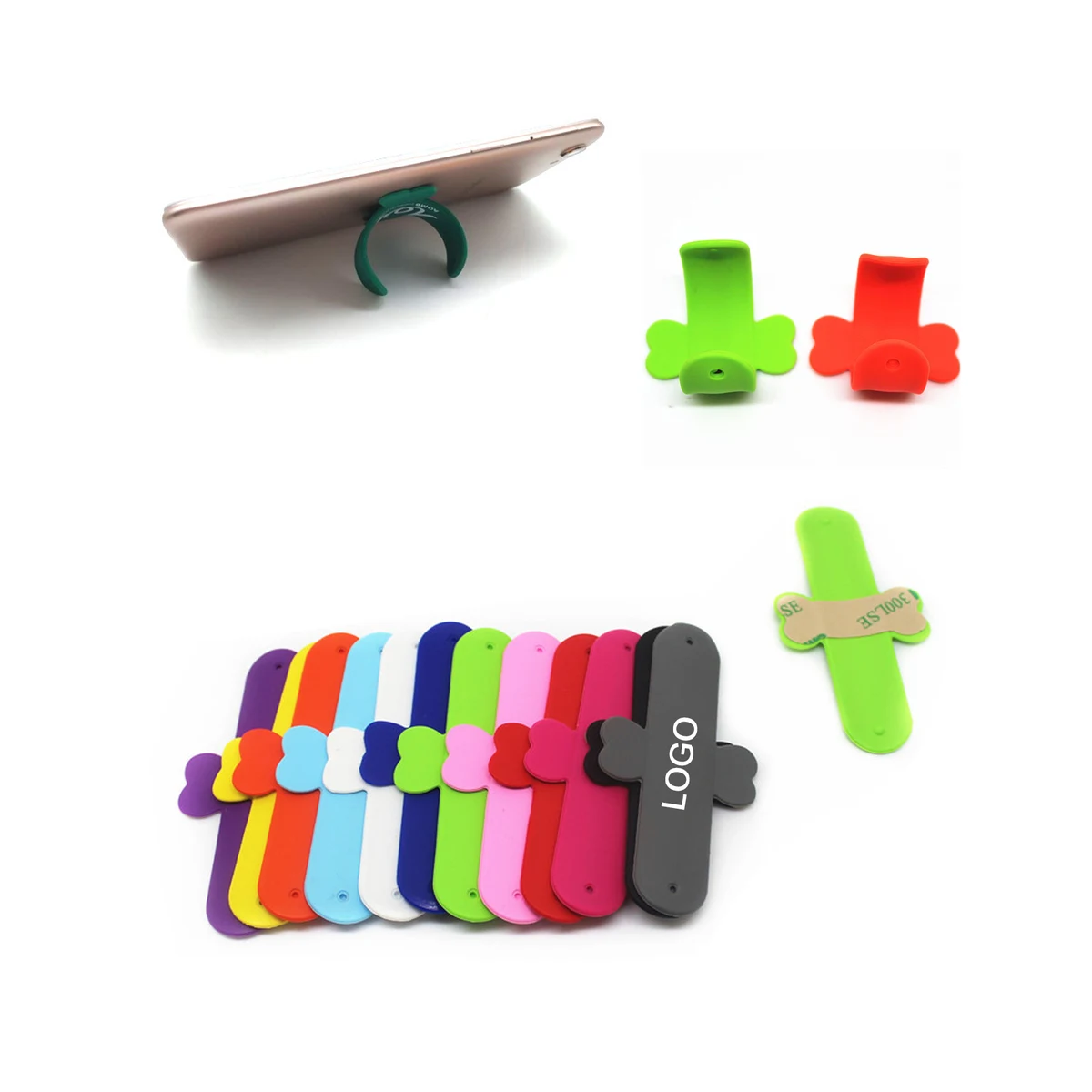 U Shape Silicone Smart Phone Holder 1