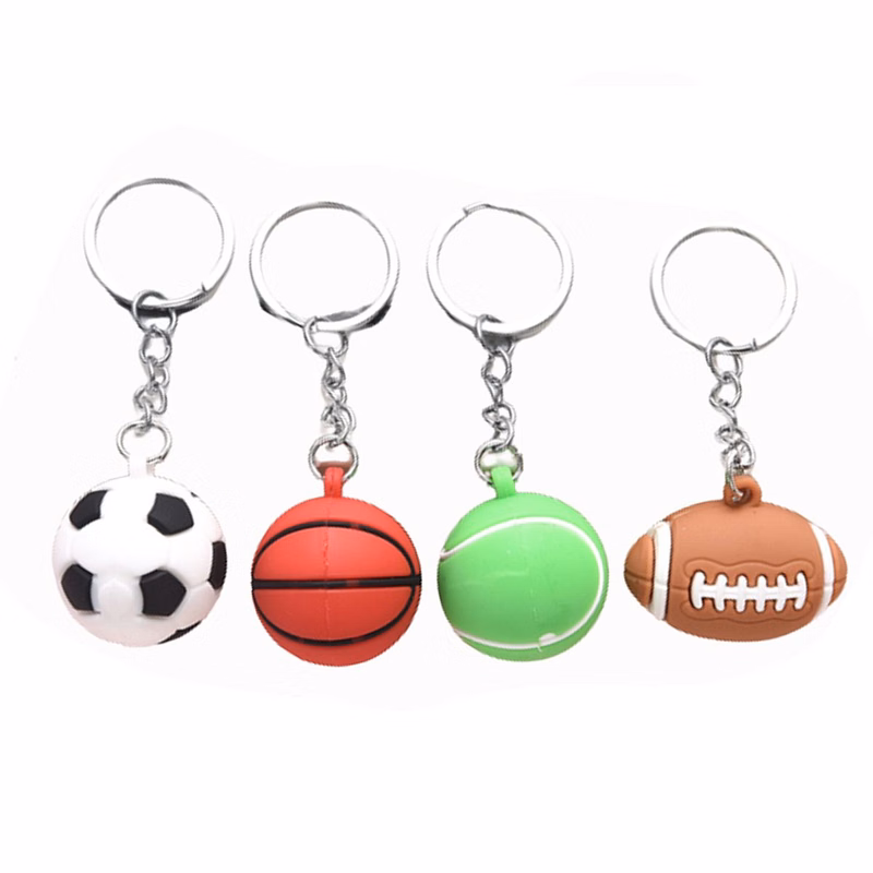 Sports Ball Keychain