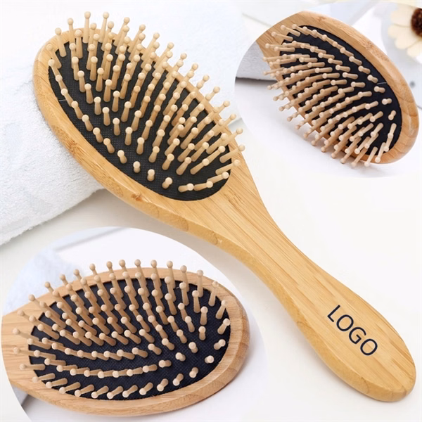 Natural Bamboo Massage Hair Brush