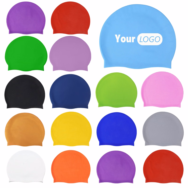 Unisex Adult Silicone Swim Cap