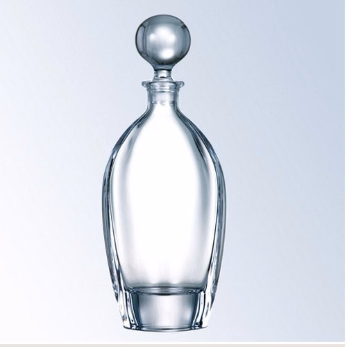 NON-LEAD CRYSTAL ORBIT DECANTER, 24 OZ