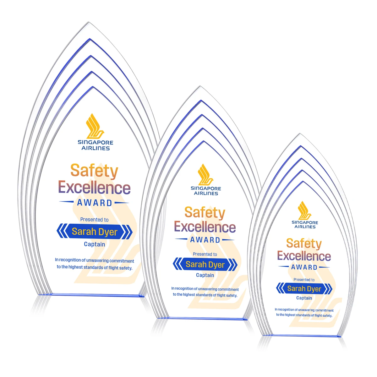 Turello VividPrint™ Award - Blue 1