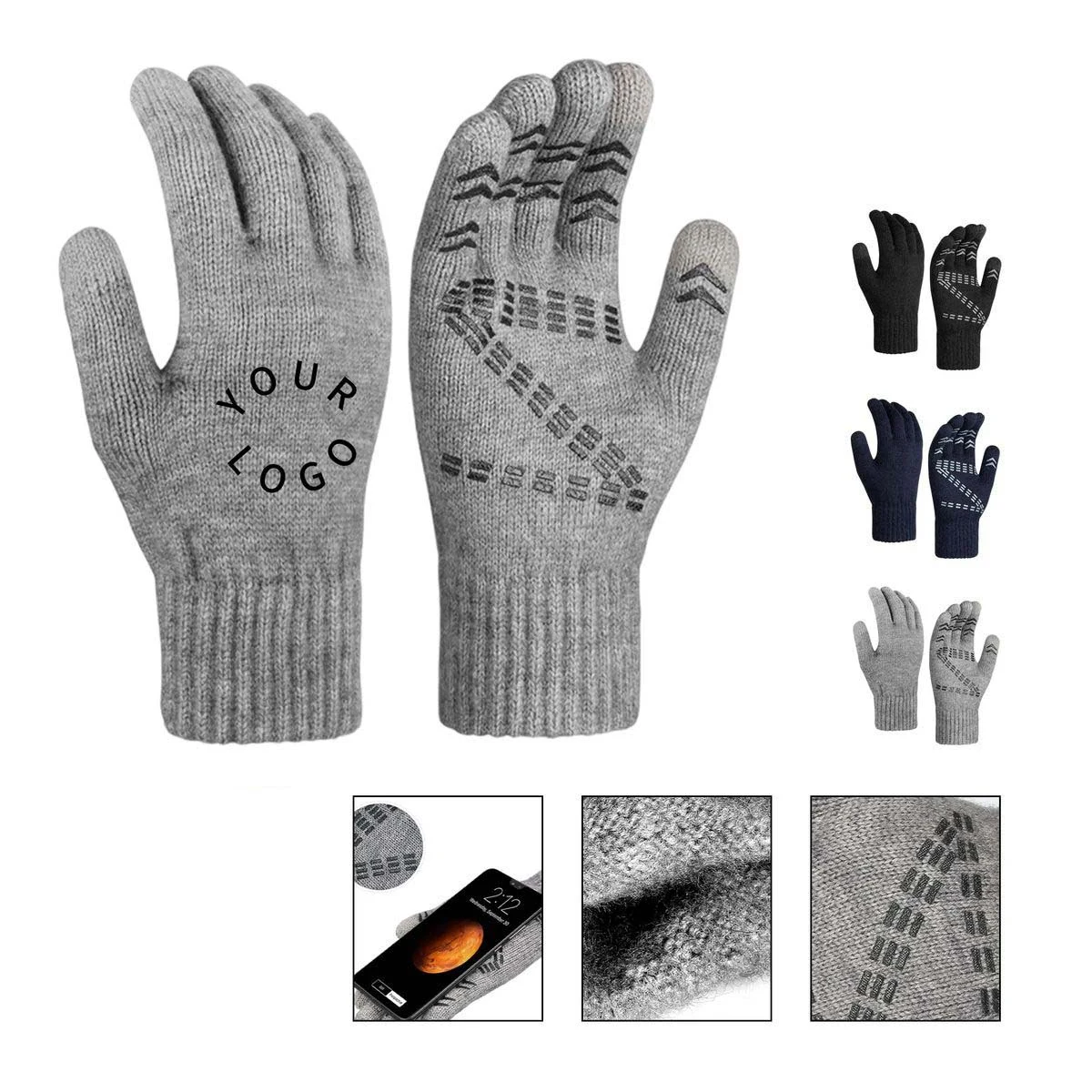 Acrylic Gloves for Running and Cycling in Winter 1