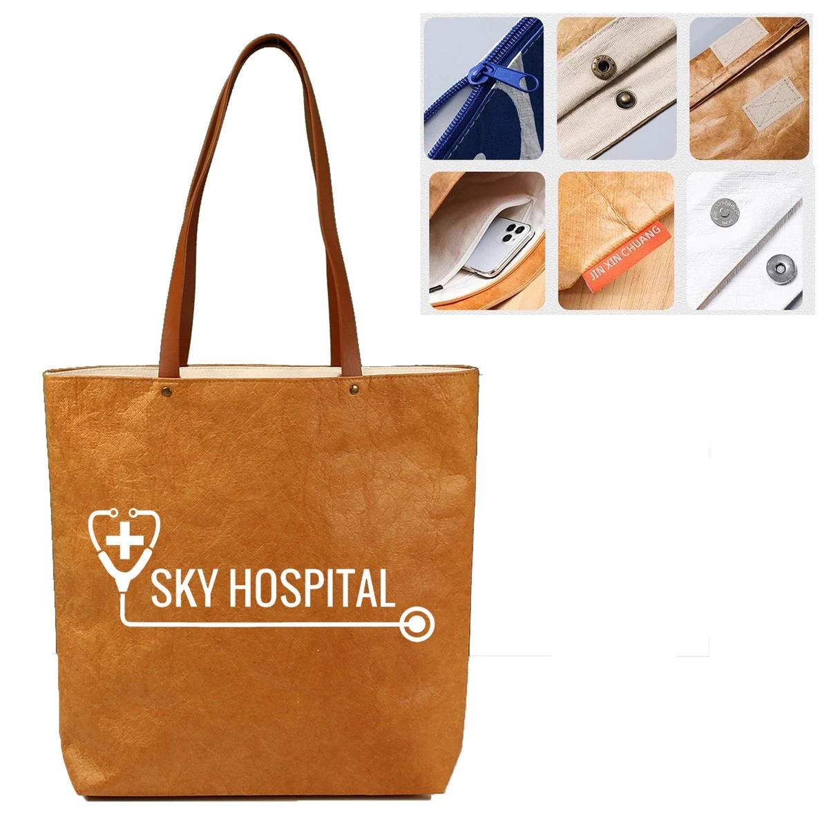 Waterproof Canvas Paper Bags 1