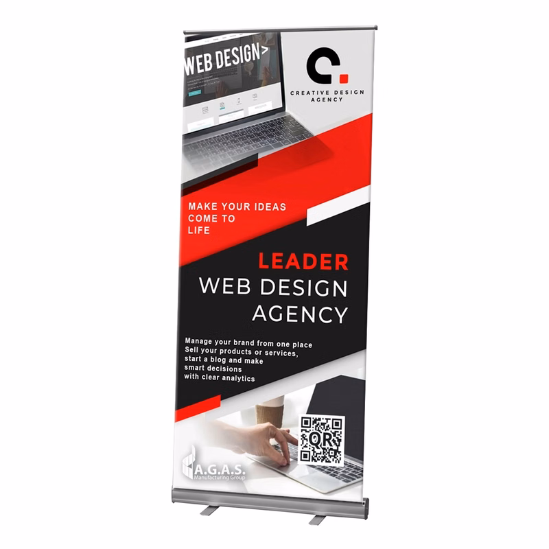 10 oz Vinyl Standard Pull-Up Banner (Banner only)
