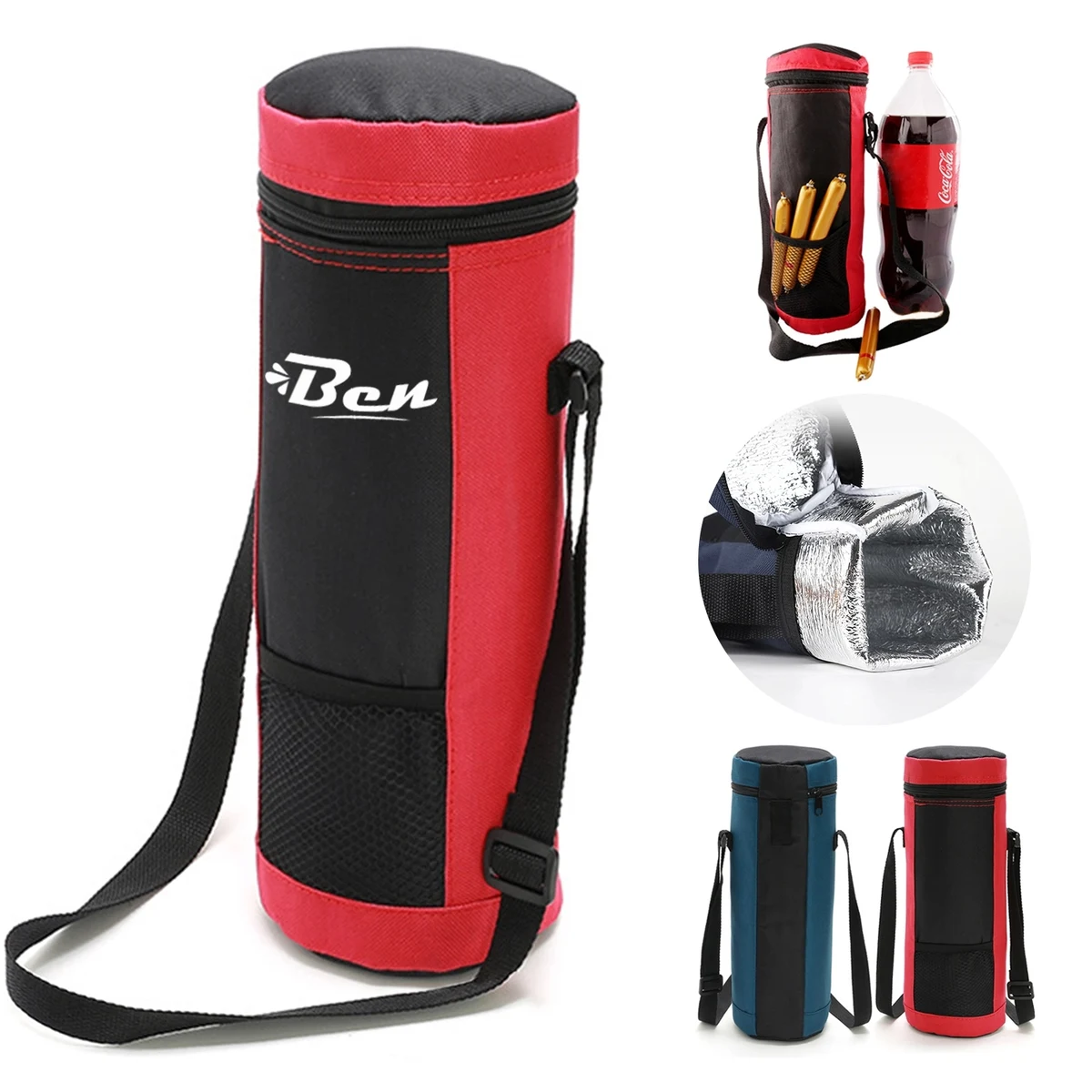 Handheld Oxford Cylindrical Insulated Bag 1