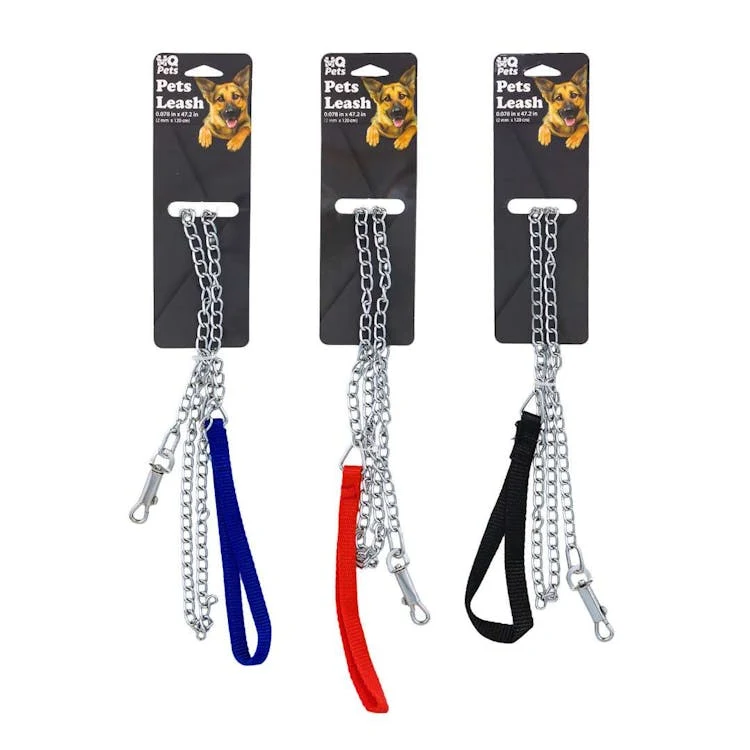 Chain Style Pets Leashes - Assorted Colors 1