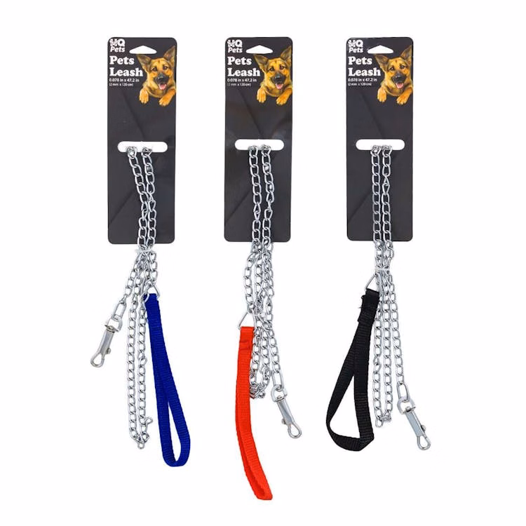 Chain Style Pets Leashes - Assorted Colors