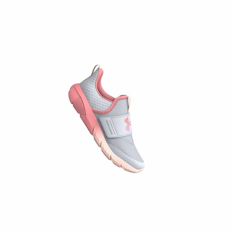 Girls' Grade School UA Flash Fade Running Shoes 
