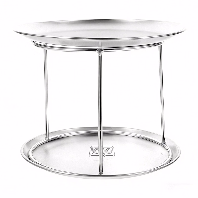 Stand Stainless Steel Tiered Tray