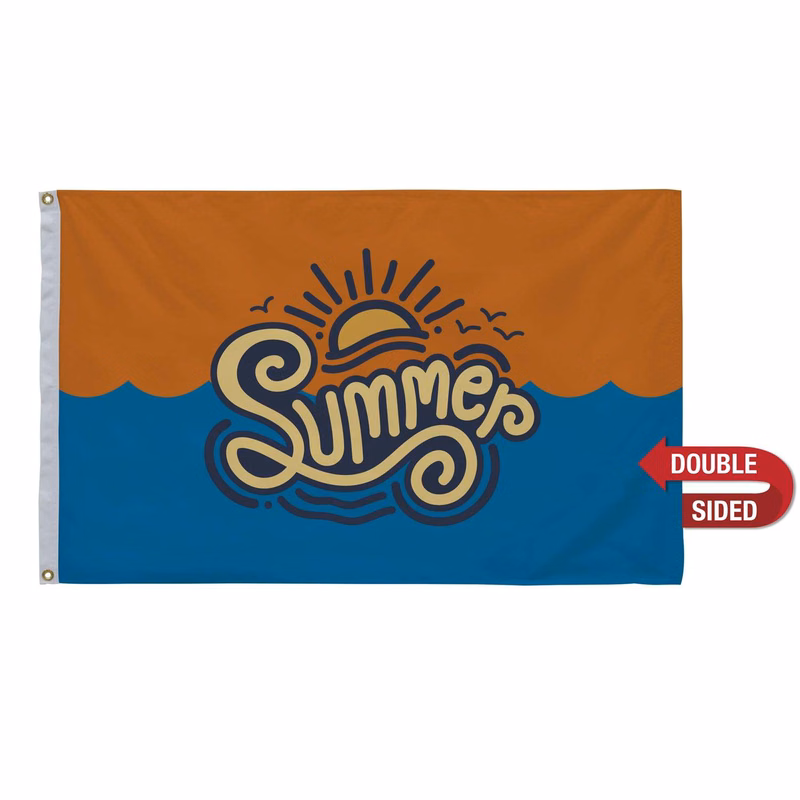 2.5' x 4' Polyester Flag Double-Sided