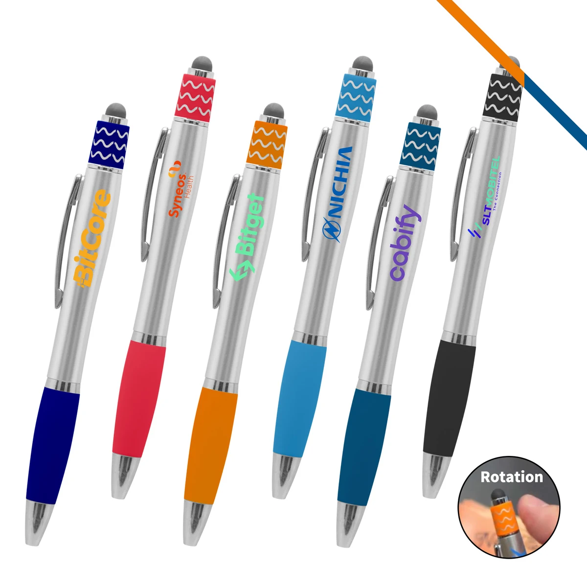 JotGlide Spin It Curvaceous Stylus Pen 1