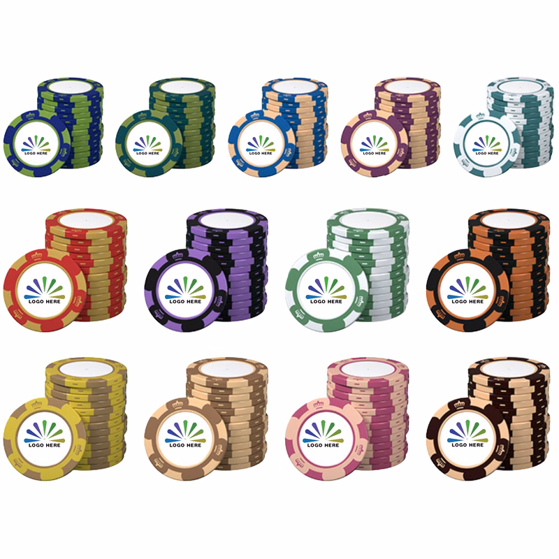 Clay Poker Chip Full Color