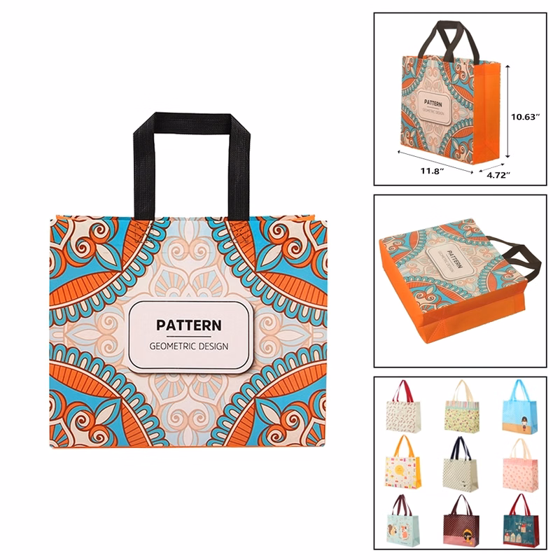 Full Color Laminated Non-Woven Tote Bag