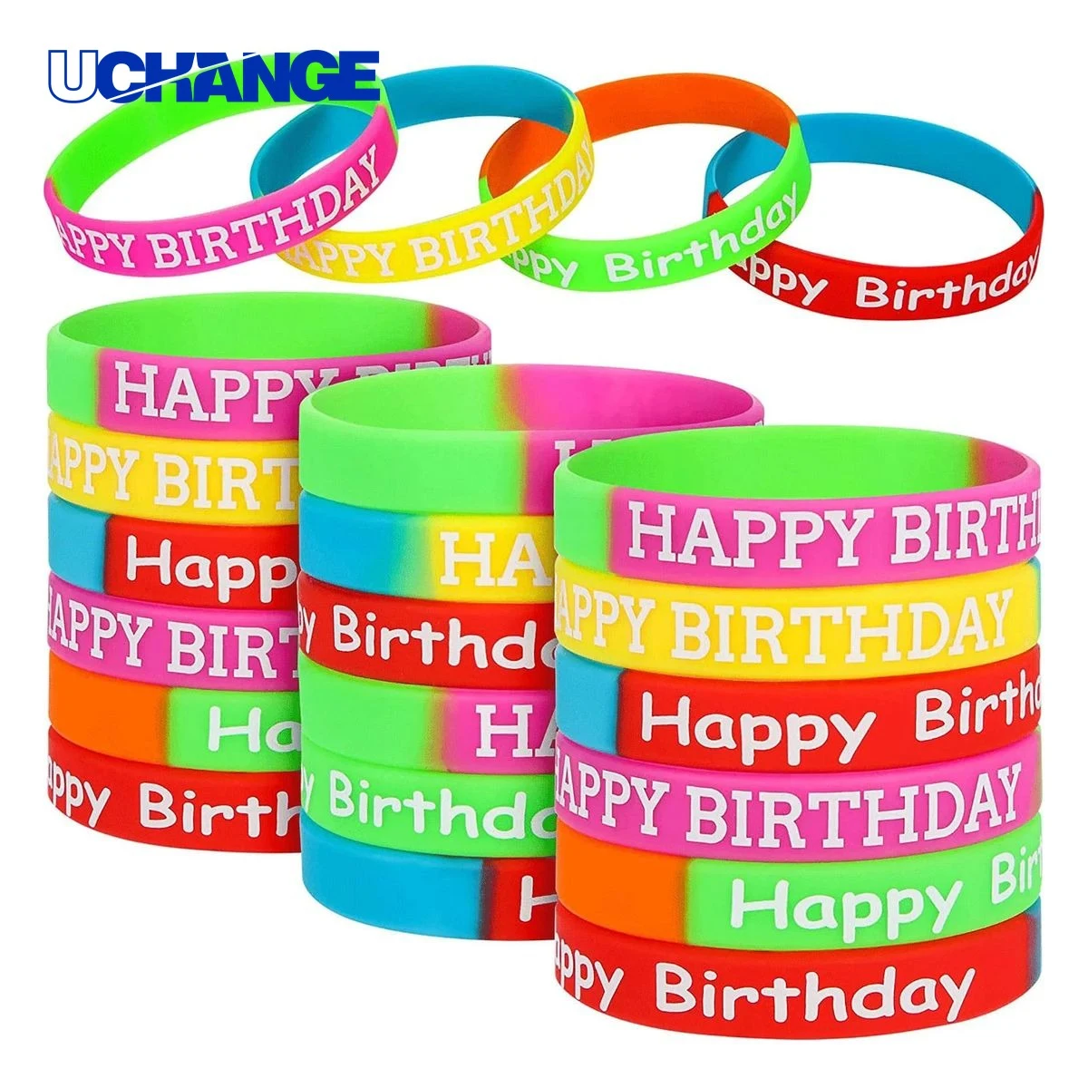 Colorful Silicone Wristbands 1