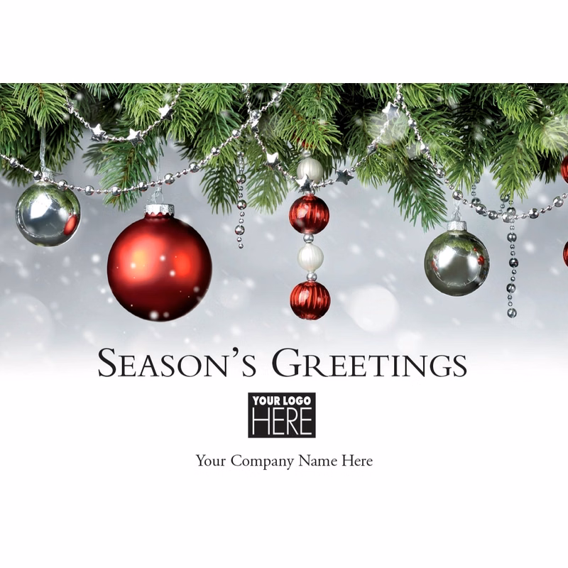 Fire & Ice Holiday Logo Cards