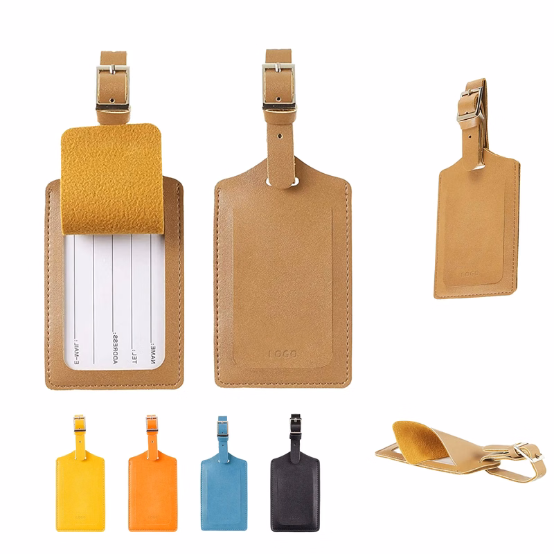 Custom PU Luggage Tag