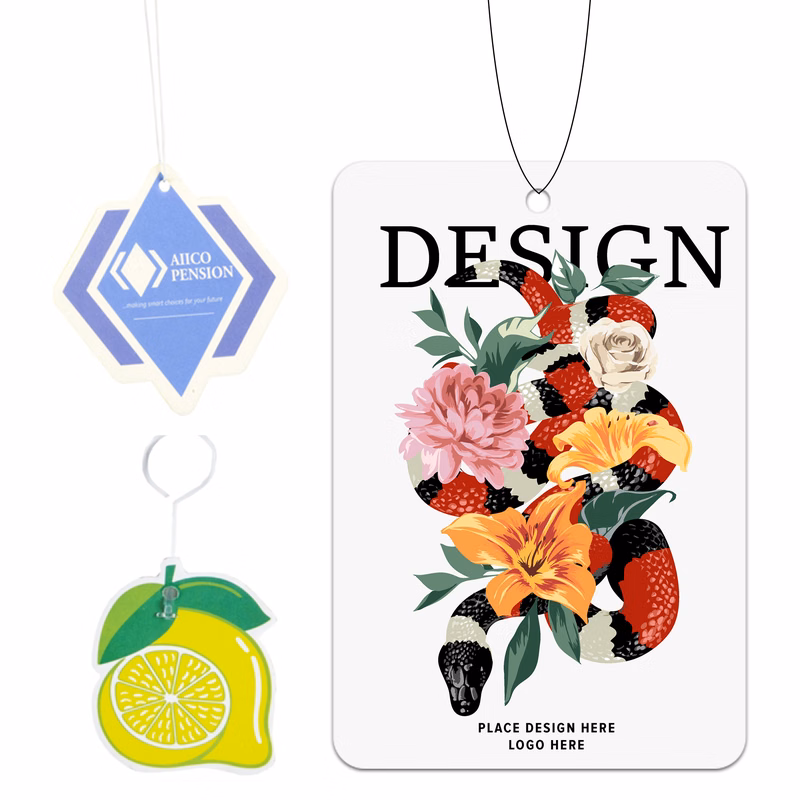 Custom Shape Perfume Car Air Freshener