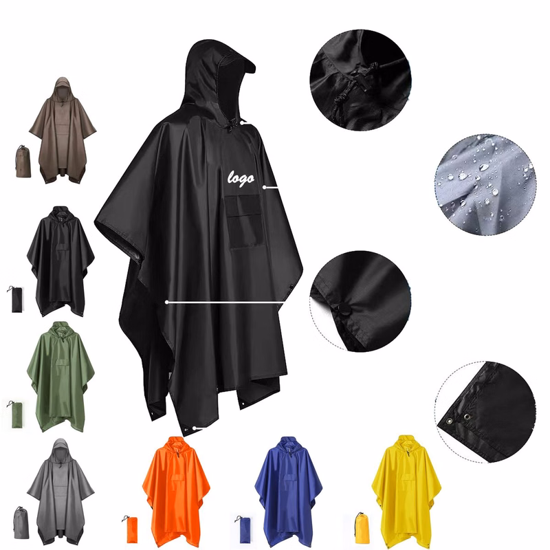 Custom Multi-Function Outdoor Rain Poncho