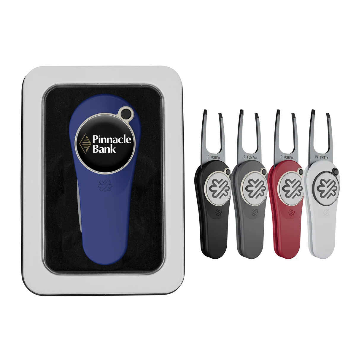 Pitchfix Original Golf Divot Tool in Window Tin 1