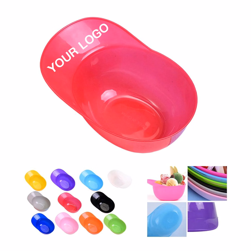 Baseball Cap Shaped Dessert Bowl Polypropylene Plastic