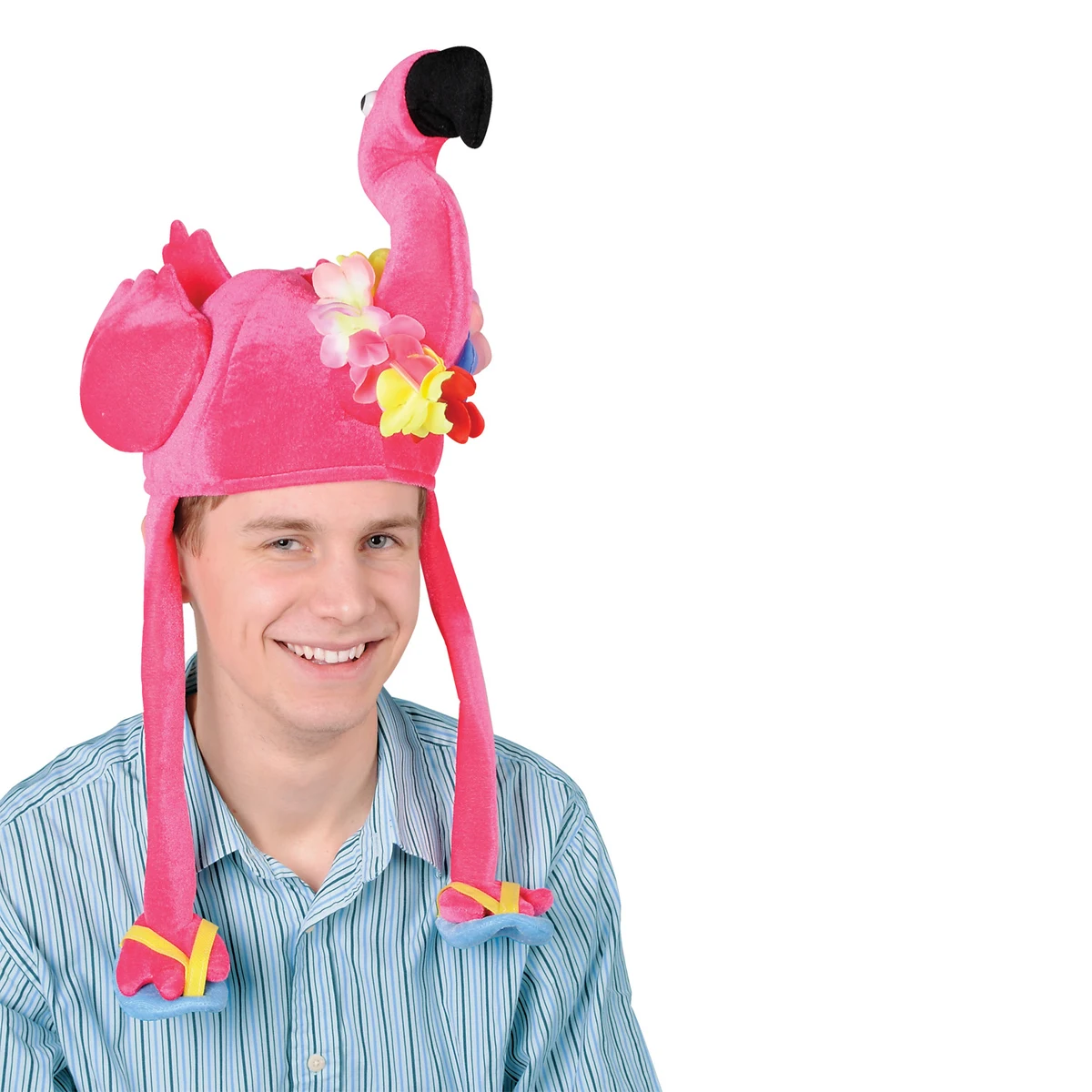 Plush Flamingo Hat 1