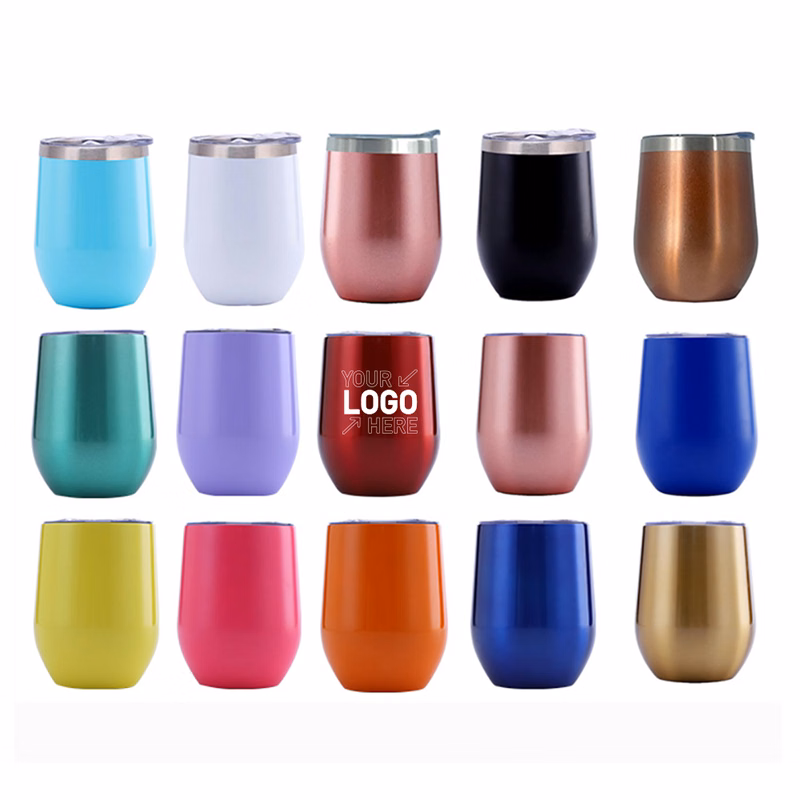 U-shaped eggshell creative thermos cup