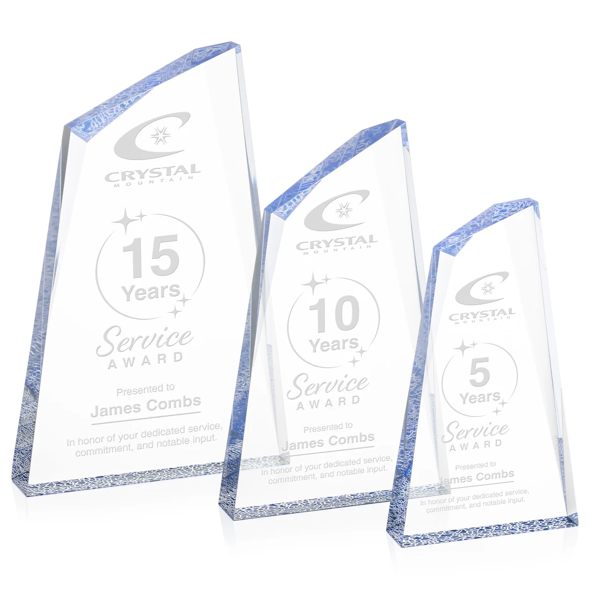 Cozumel Award - Blue 1