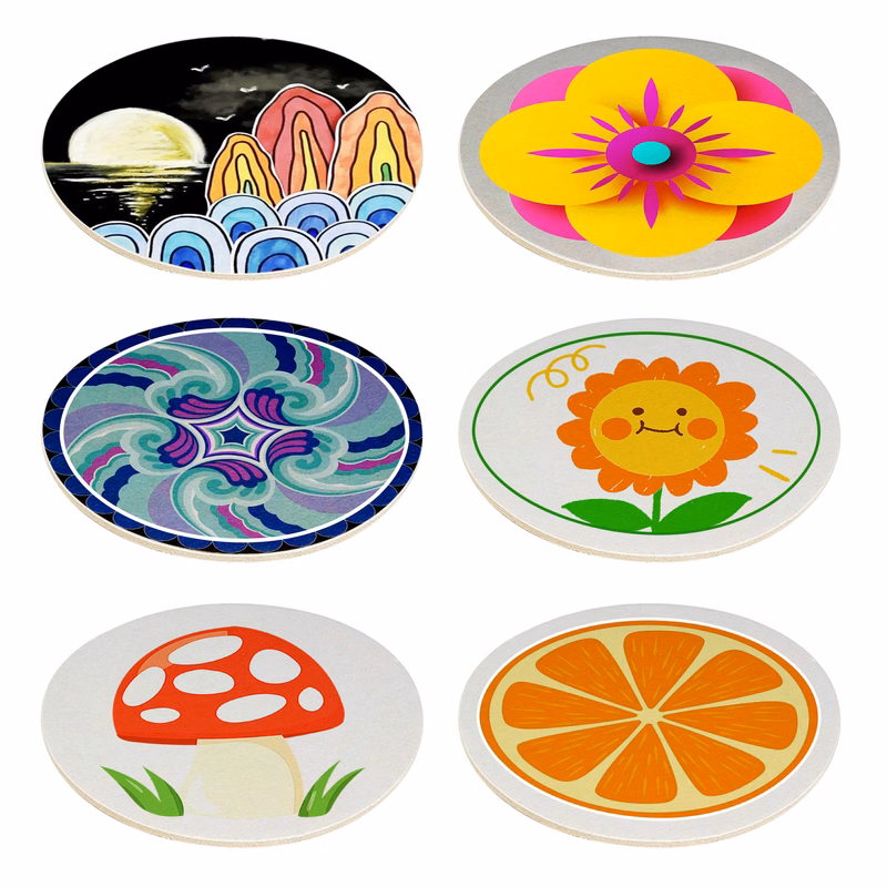 Disposable Absorbent Paper Coasters