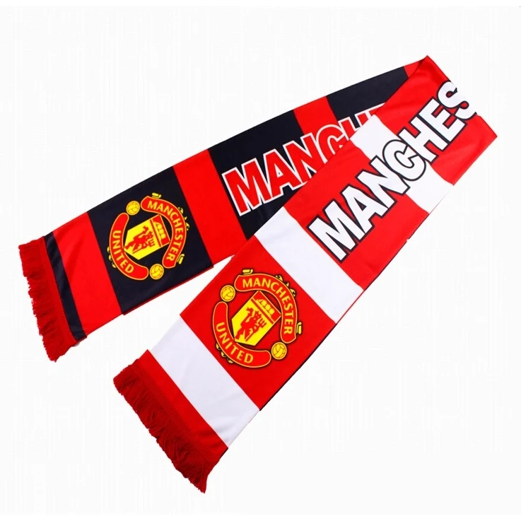 Double Full Size Printed Fans Woven Sport Scarf 1