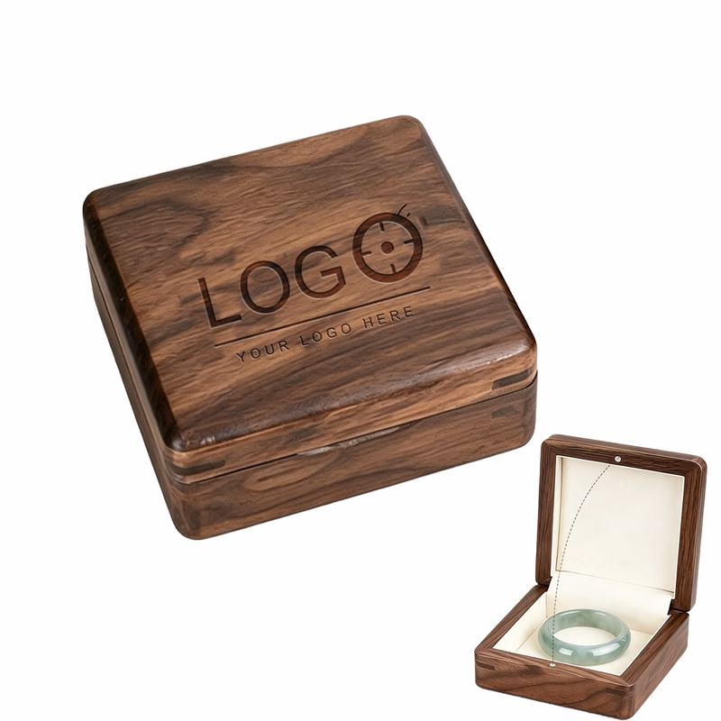 Walnut Jewelry Storage Box