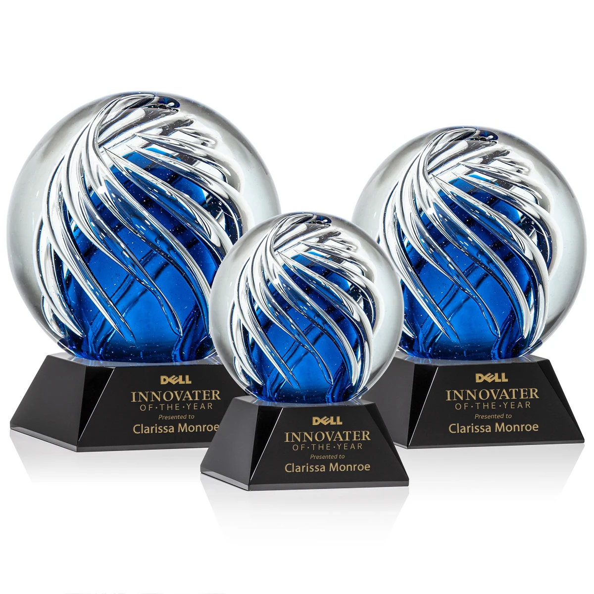 Genista Award on Sheffield Base - Black 1