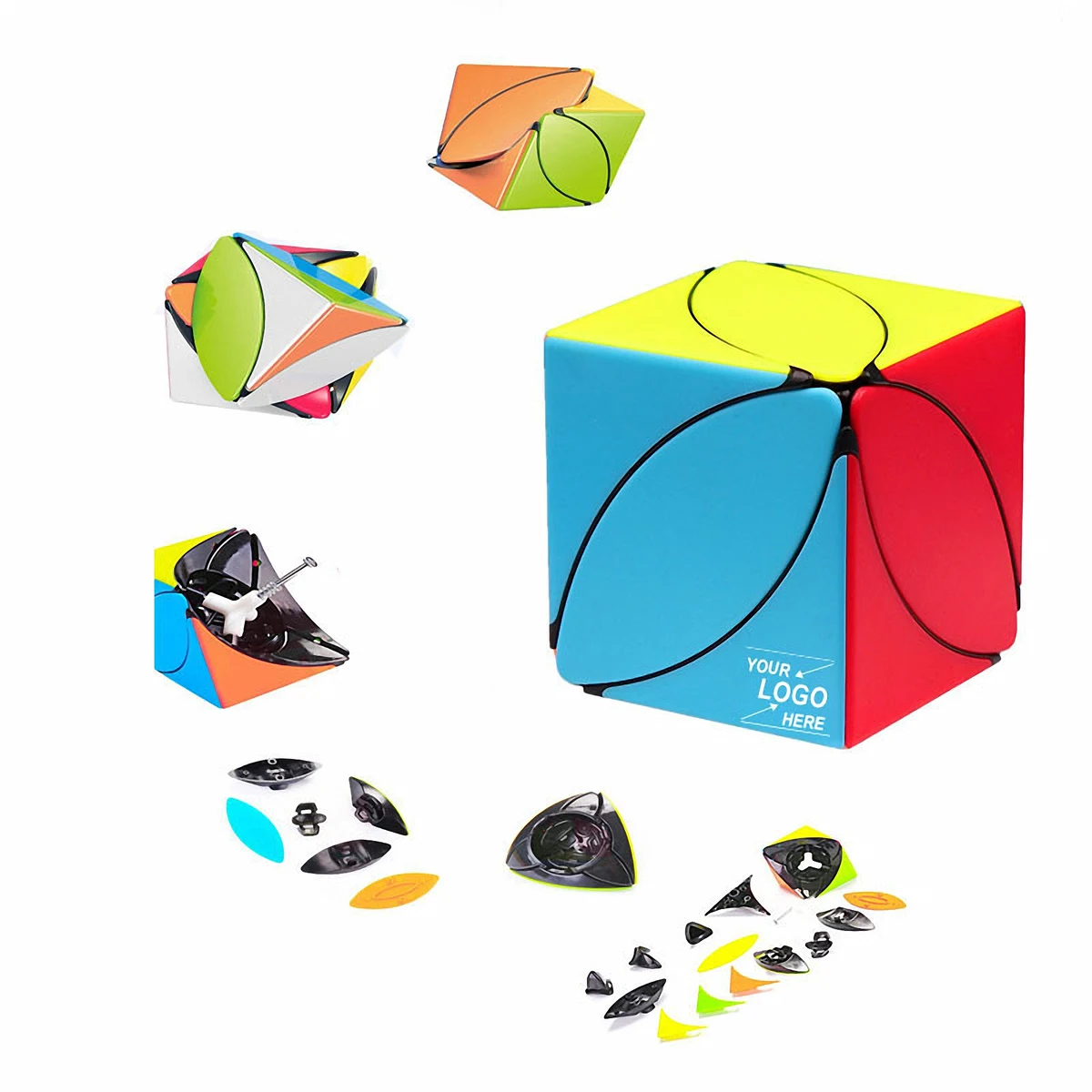 2.25" Brain Teaser Puzzle Cube 1
