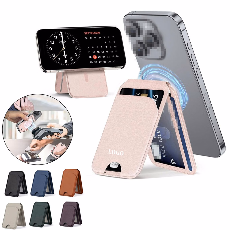Lightweight Magnetic Phone Wallet Stand
