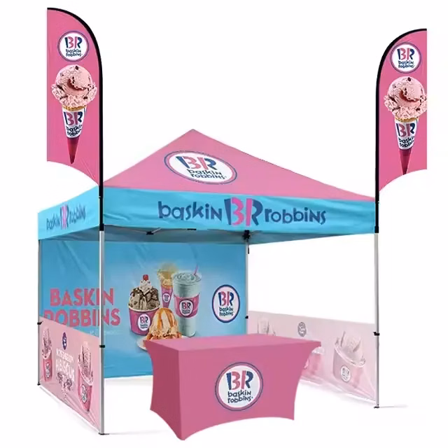 10'x10' Digital Full Dye Sublimated Tent Set