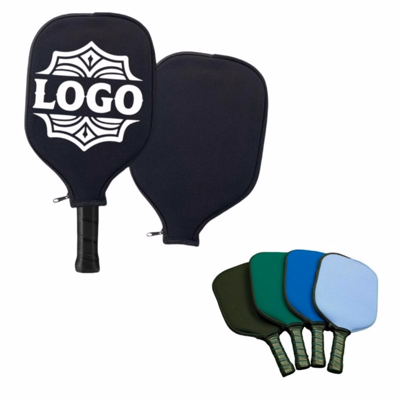 Waterproof Neoprene Pickleball Paddle Cover W/Zipper
