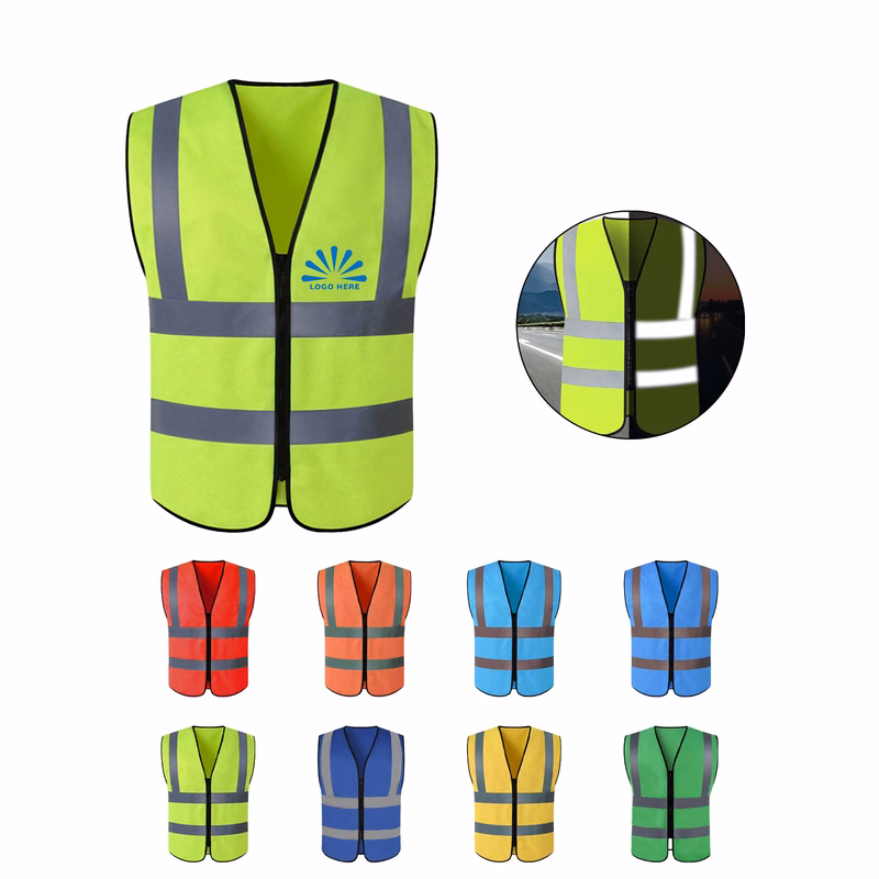 Construction Site Sanitation Reflective Waistcoat MOQ 20